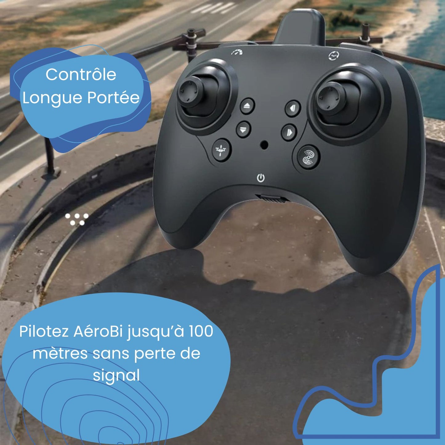 AéroBi - Avion Télécommandé pour Enfants