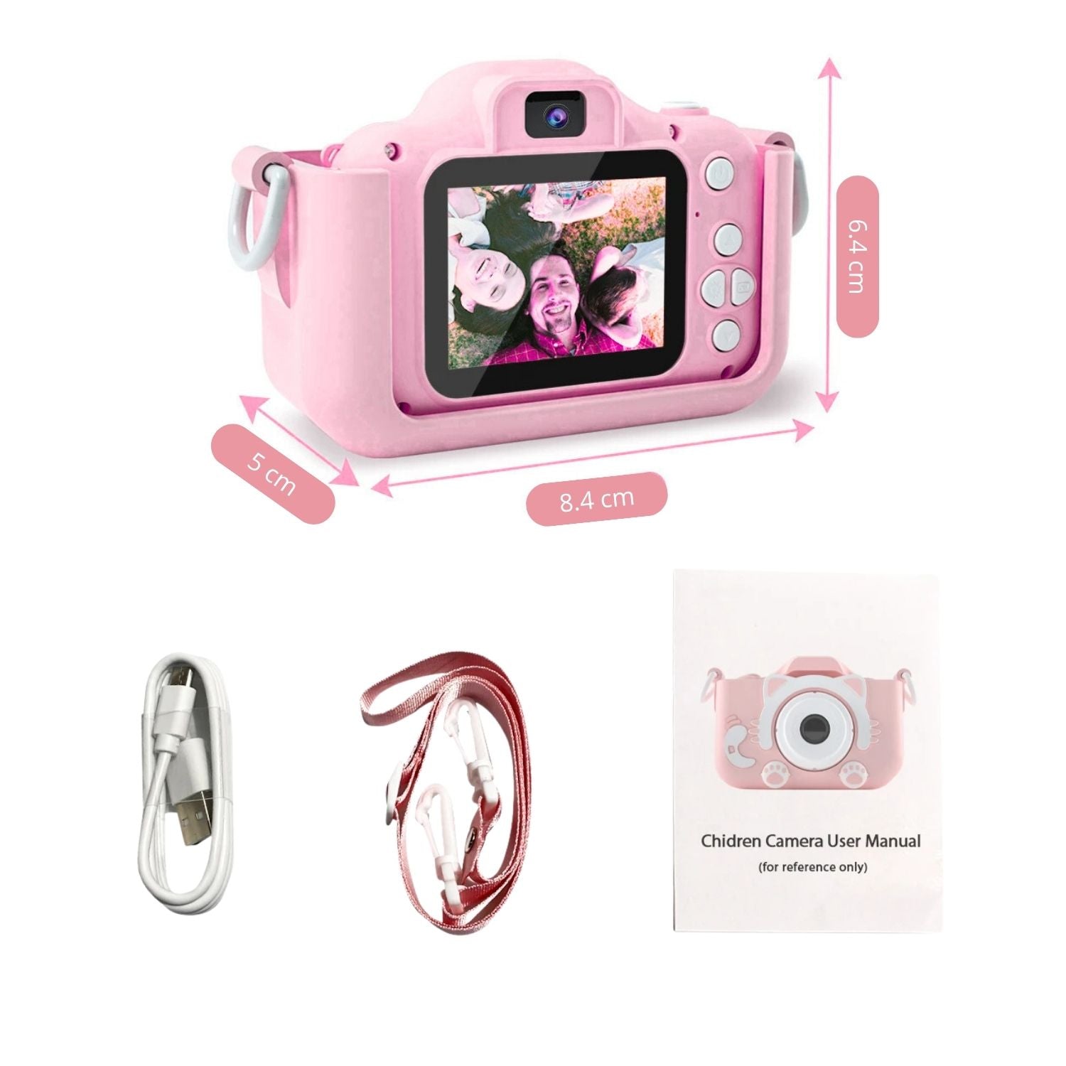 Appareil Photo Enfant Caméra Licorne Spécifications