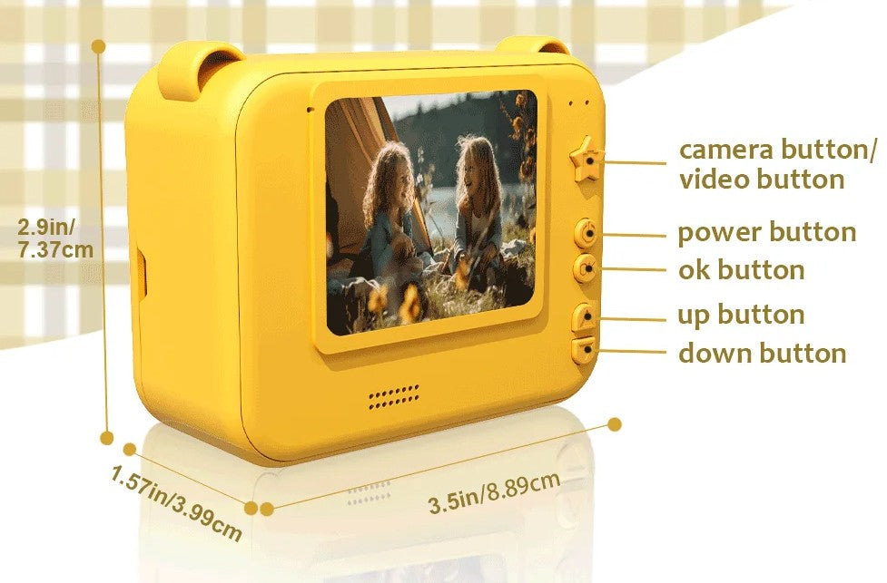 Appareil Photo Enfant Instantané | SnapiMôme™