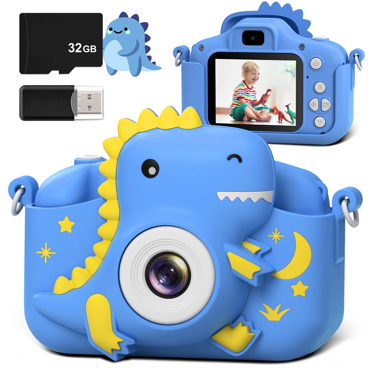 Appareil Photo Enfant 1080P avec Jeux