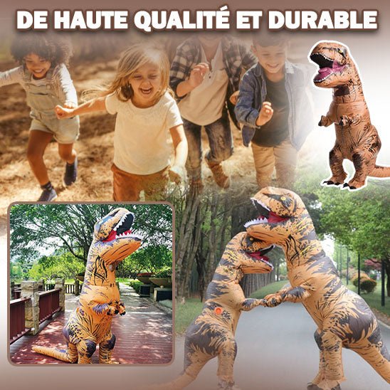 Déguisement dinosaure! Le Costume DinoInflate⹠Durable et Amusant - MonUniversJeux