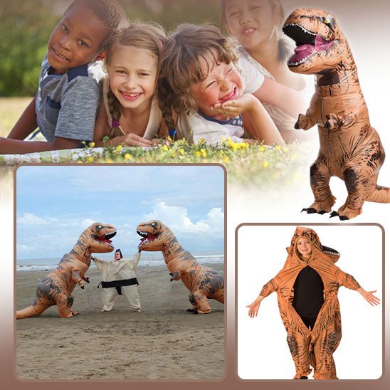 Déguisement dinosaure! Le Costume DinoInflate⹠Durable et Amusant - MonUniversJeux