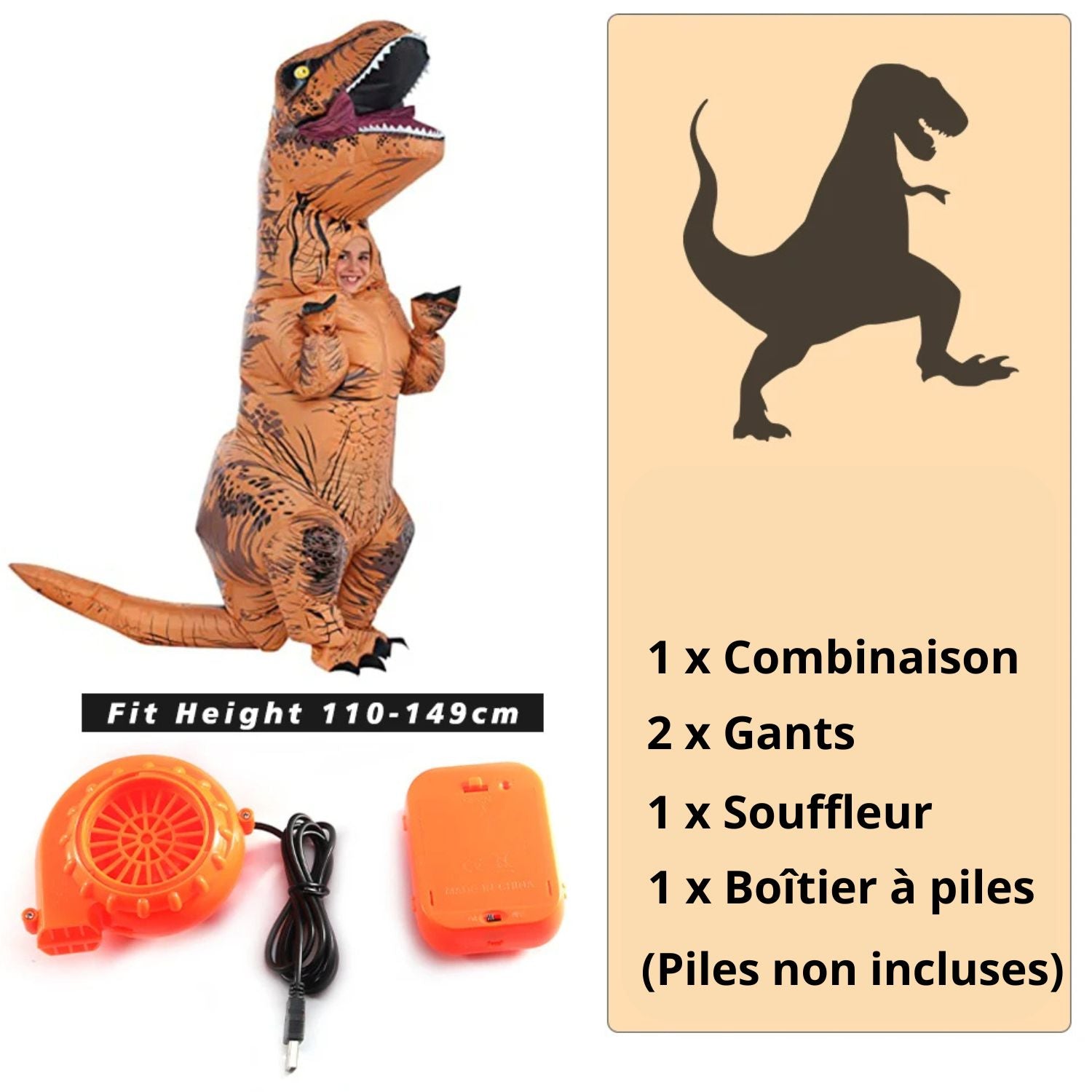 Deguisement enfant Dinosaure 07