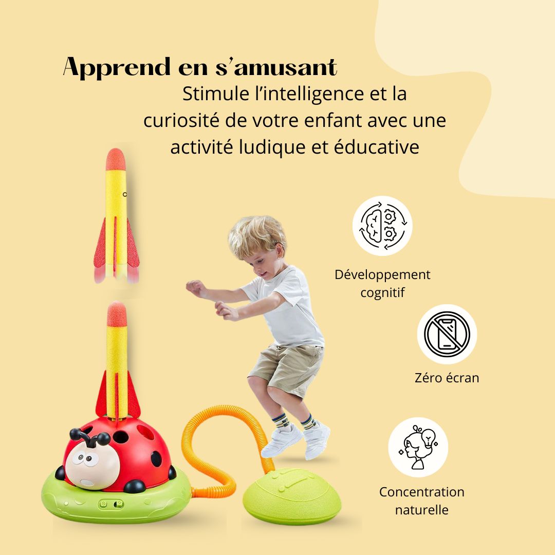 Saute, Lance, Crée avec Hopili™