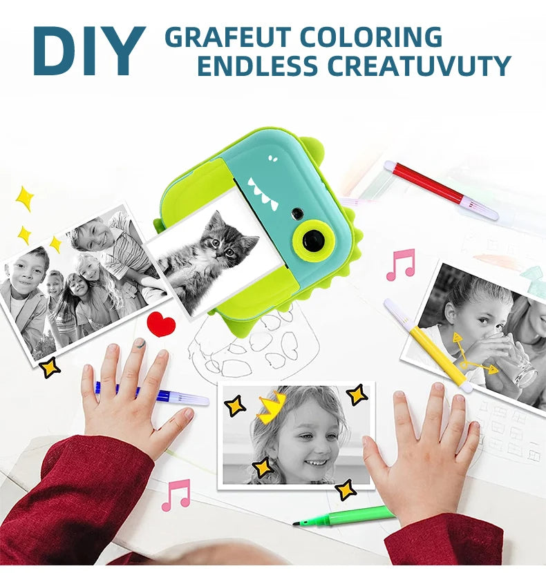 Appareil Photo Enfant Instantané Thermique