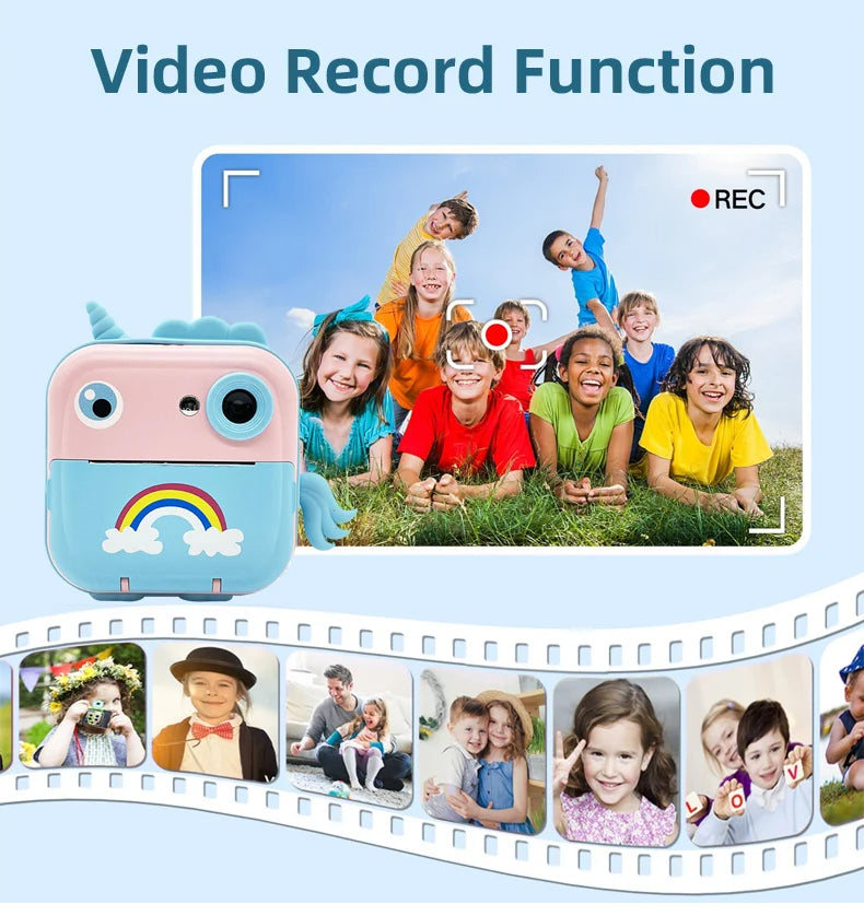 Appareil Photo Enfant Instantané Thermique