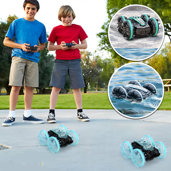 voiture télécommandée amphibie extérieur