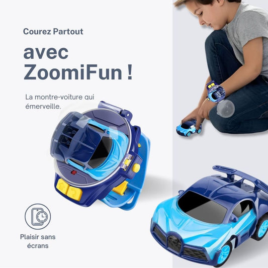 ZoomiFun™ | Mini voiture télécommandée intégrée à une montre