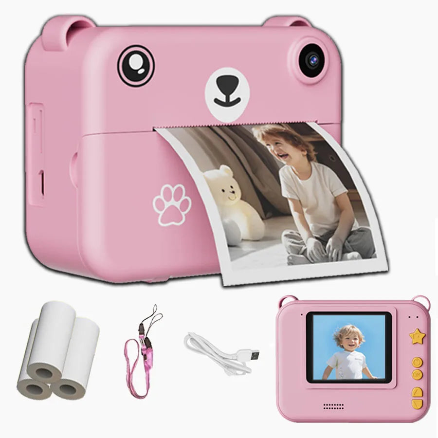 appareil photo enfant variante rose