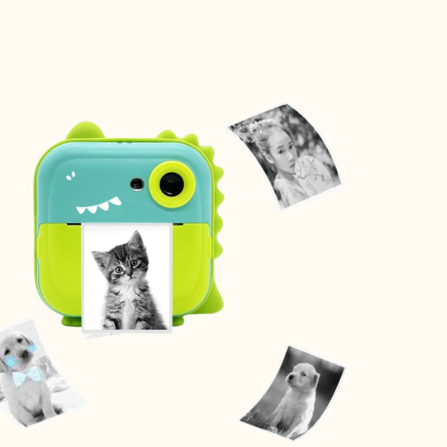 Appareil photo enfant instantané avec impression thermique