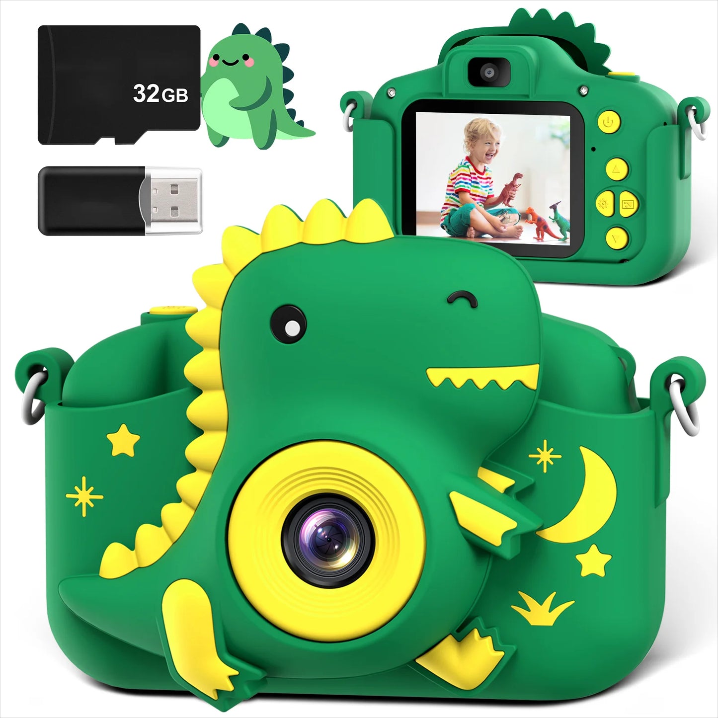 Appareil Photo Enfant 1080P avec Jeux