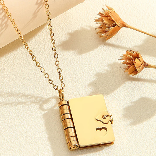 Collier Livre Personnalisable