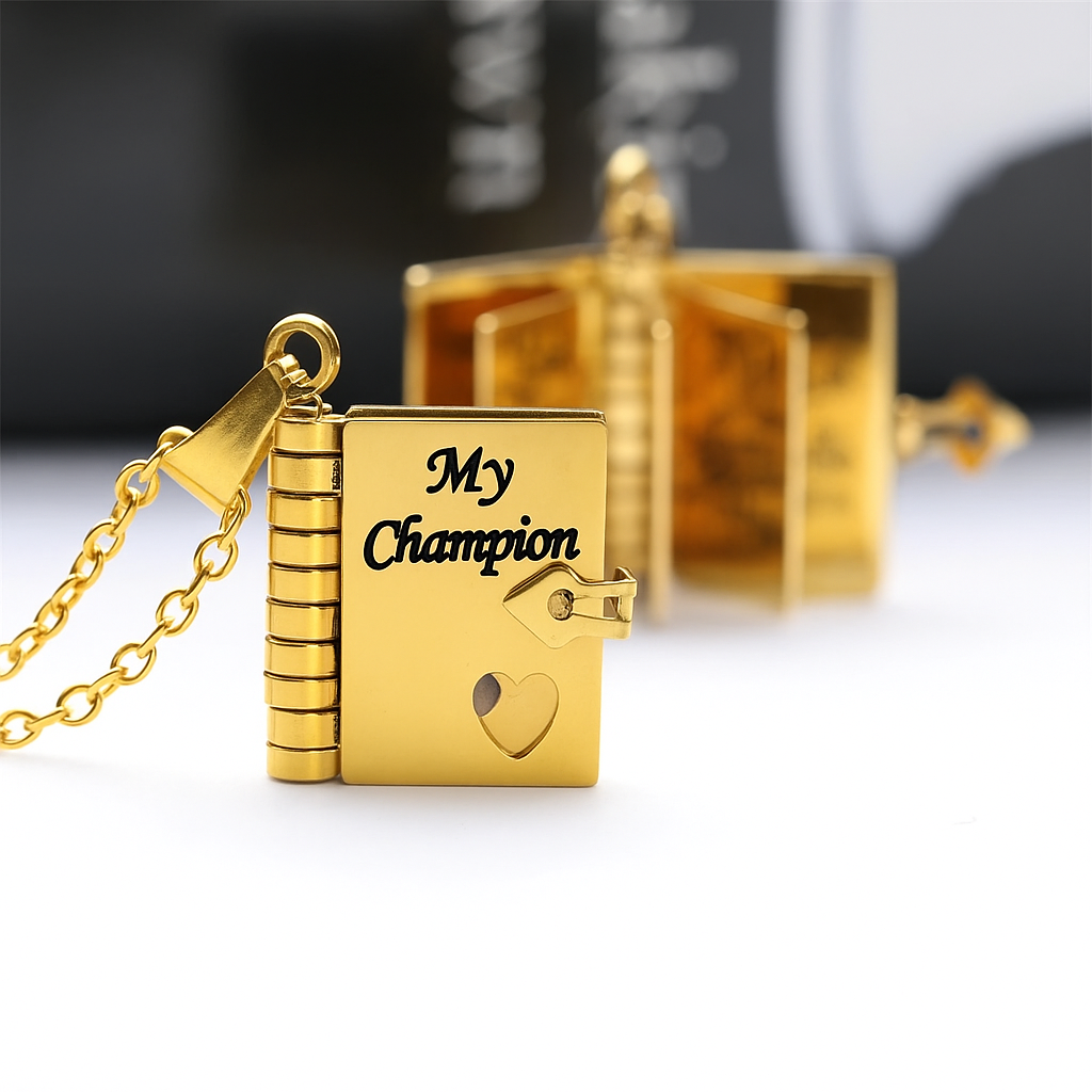 Collier Livre Personnalisable