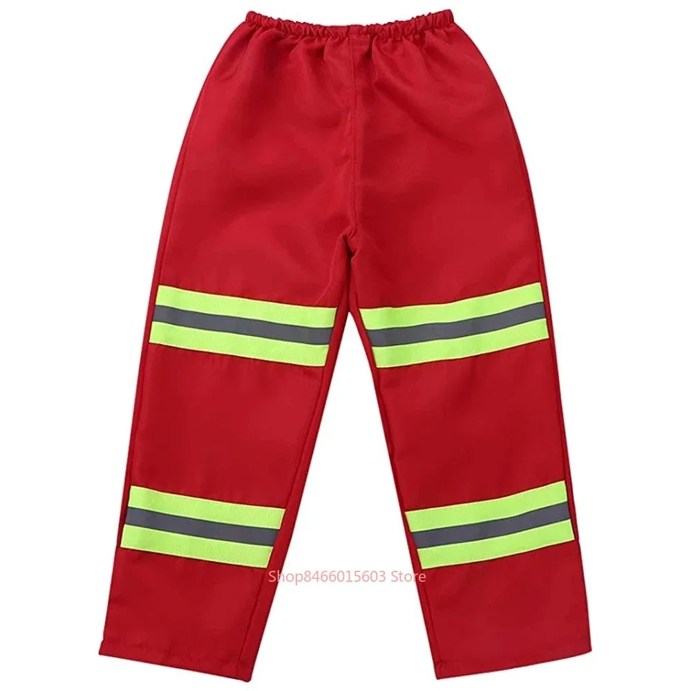 Deguisement enfant pompier pantalon 