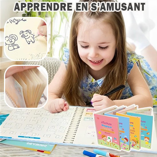 Éduc'Griff | Cahier magique d'apprentissage - MonUniversJeux