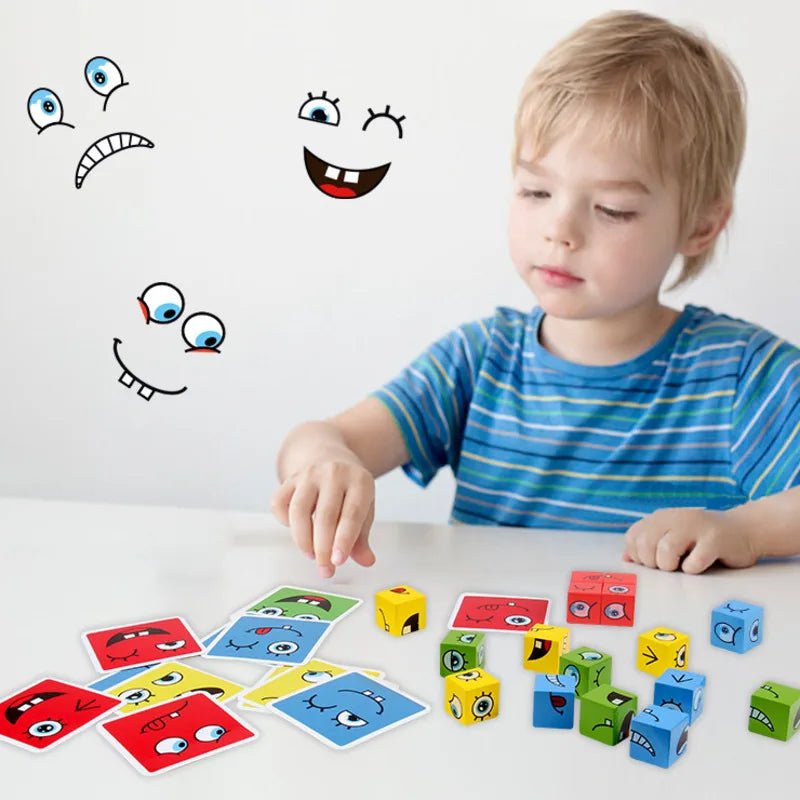 FaceMix™ | Apprentissage interactif des émotions pour enfants - MonUniversJeux