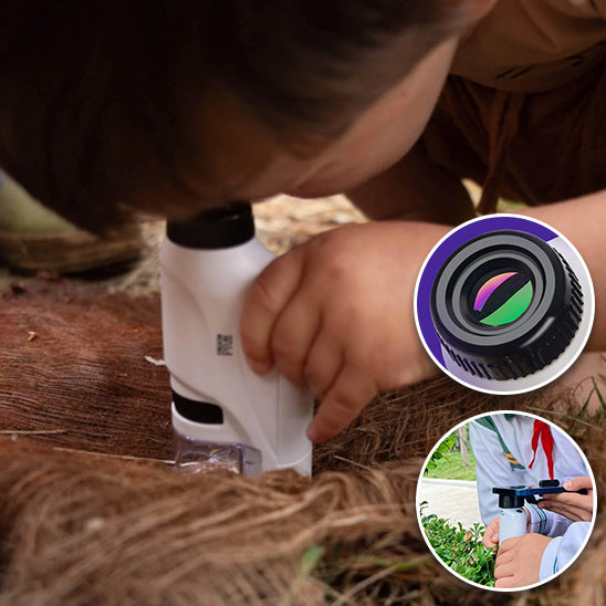 Microscope Compact pour Jeunes Curieux