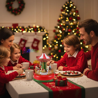 boite a musique carrousel classique