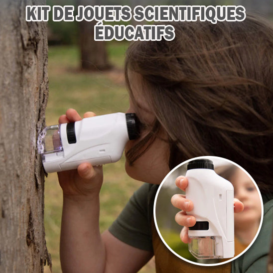 Microscope Compact pour Jeunes Curieux