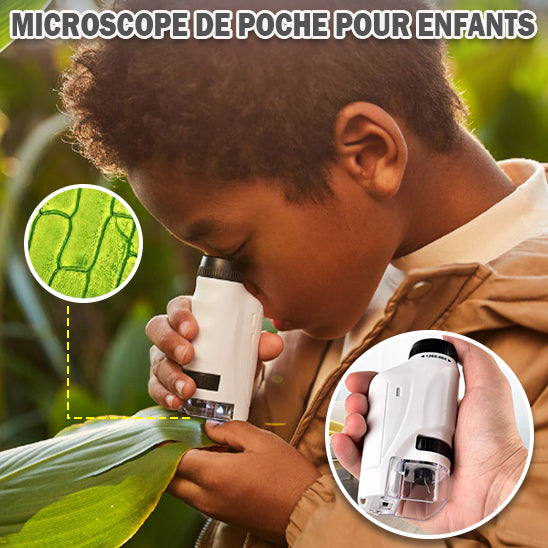 Microscope Compact pour Jeunes Curieux