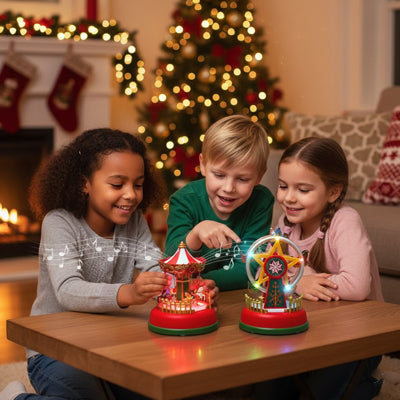 boite a musique cadeau de noel