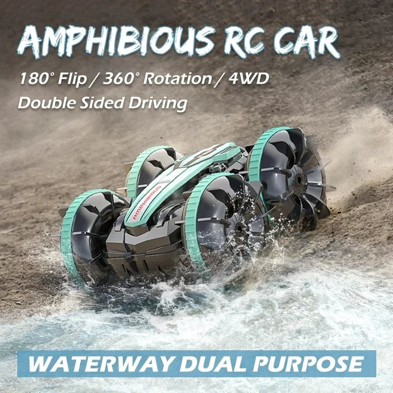 voiture télécommandée amphibie 4wd